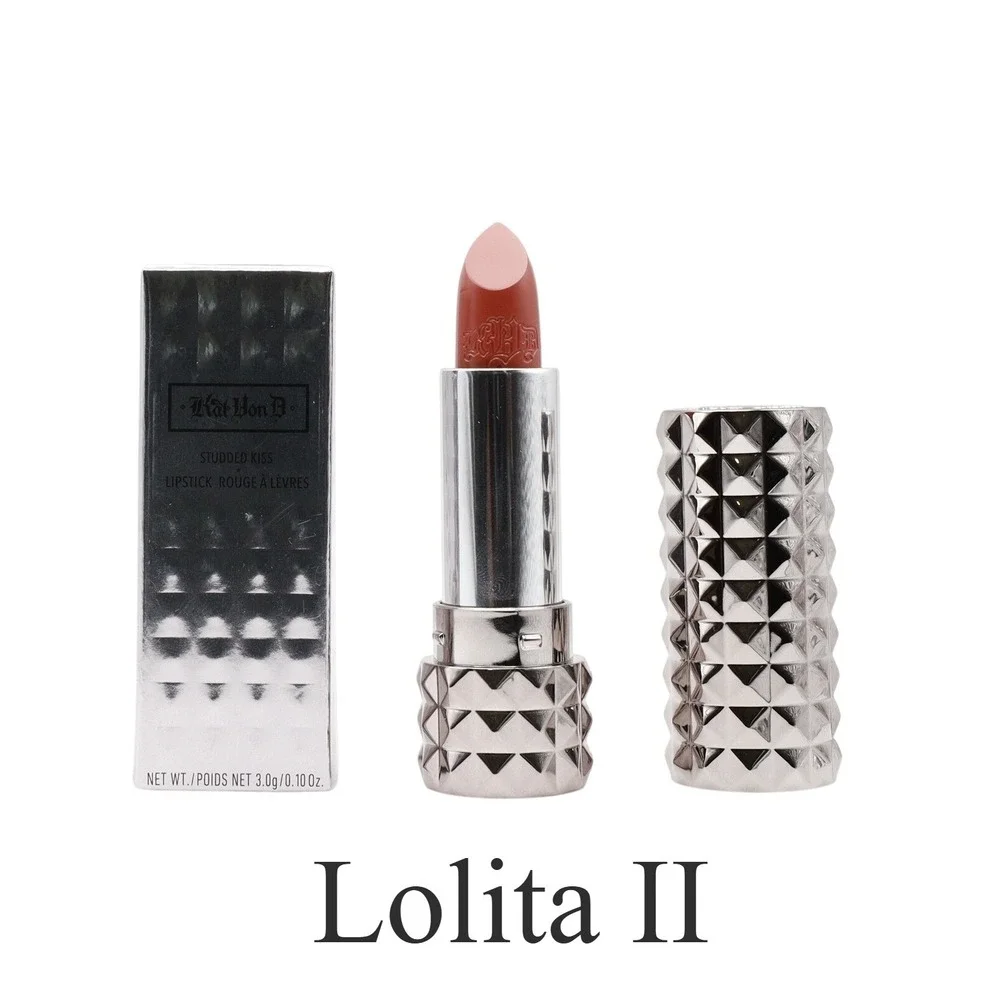 Kat Von D - Studded Kiss Lipstick -‎ Lolita II - Silver Edition - 0.10 oz / 3.0g